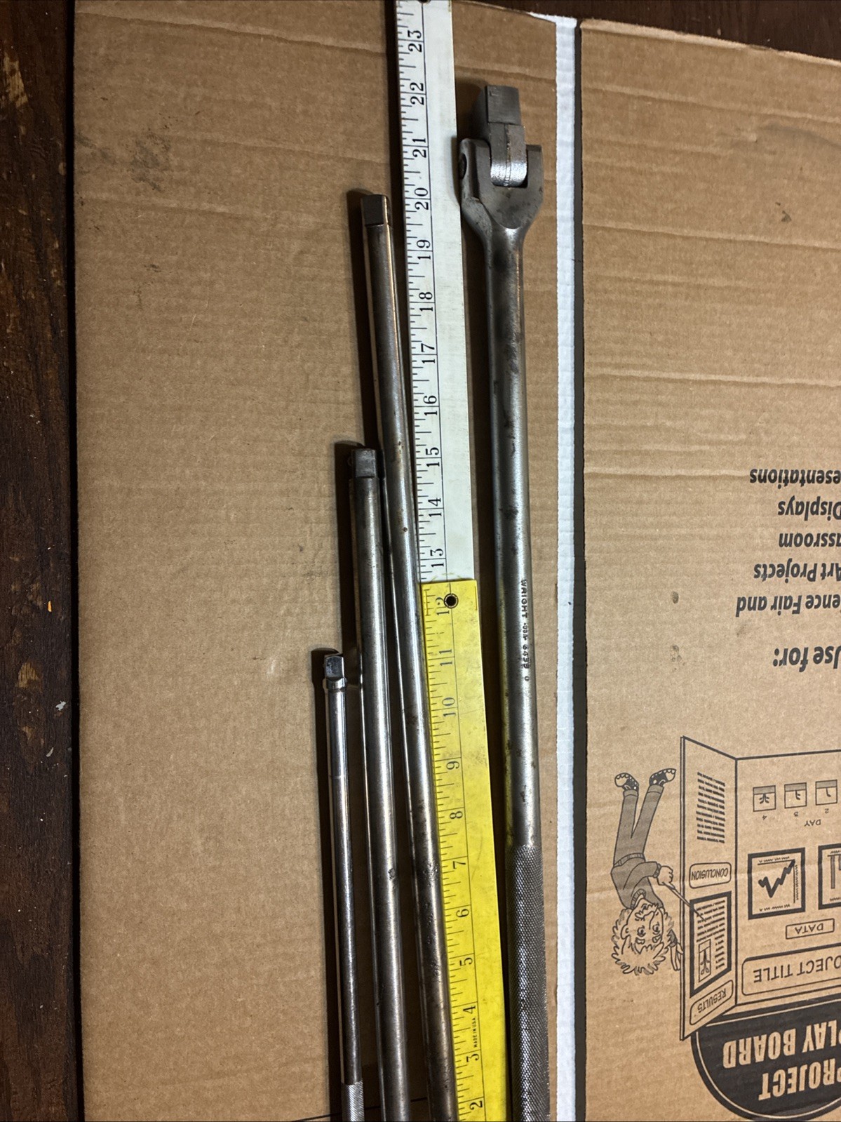 snap on extension lot multiple lengths/sizes W/wright 3/4” breaker Bar Read Desc