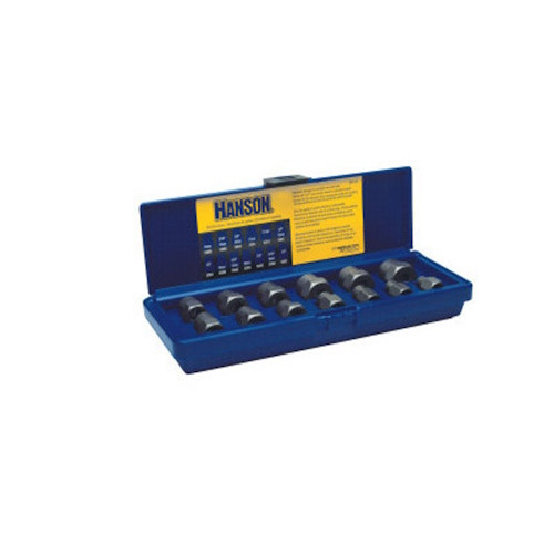 IRWIN Hanson 54113 Bolt Extractor Set, 13-Piece, 3/8″ Drive, 1/4″ to 3/4″