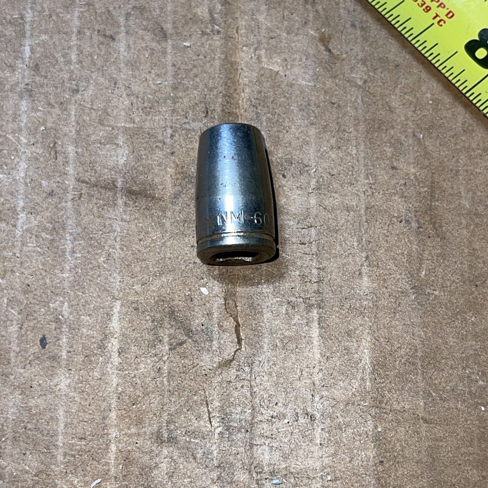 Vintage Armstrong USA NM608 1/4 In SAE 1/4 Drive 6 Point Socket nm-608
