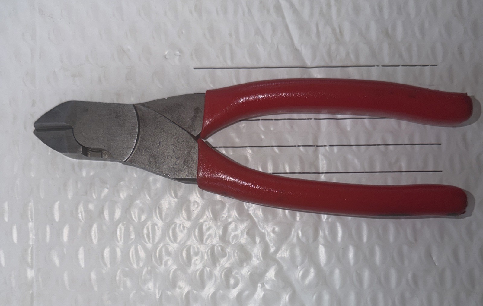 Snap-On 87CF Diagonal Power Edge Pliers Diagonal Cutter 7.5″ Used