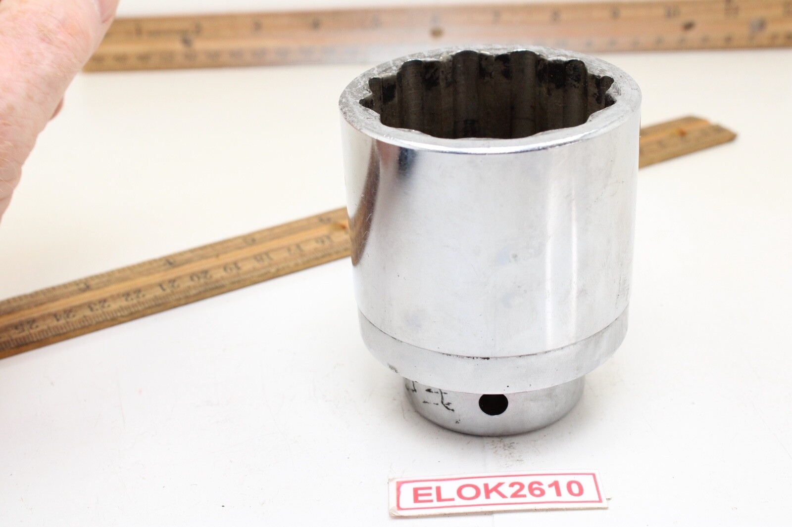 Blue Point U602 1-7/8″ 3/4″ Drive 12 Point SAE Chrome Socket USA