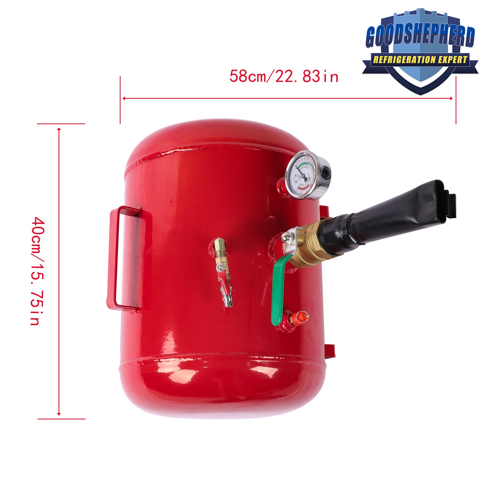 145PSI 7.5 Gallon Air Tire Bead Seater Blaster Tool Seating Inflator Truck ATV