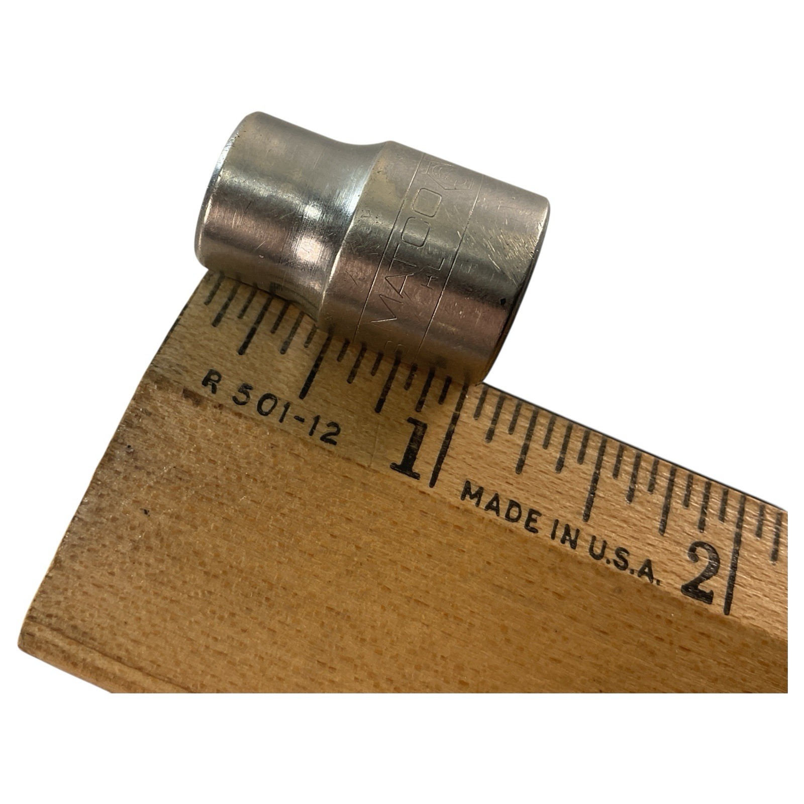 Matco Tools B122 3/8″ Chrome Socket 3/8″ Drive 12 Pt SAE Mechanic Tool USA Made