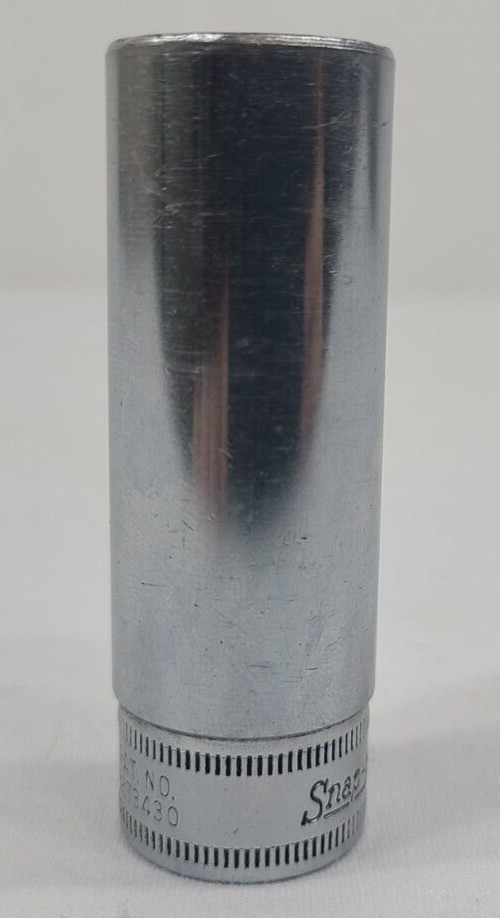 Snap-On 3/8″ Drive 17mm 6 Point Deep Chrome Socket SFSM17 USA