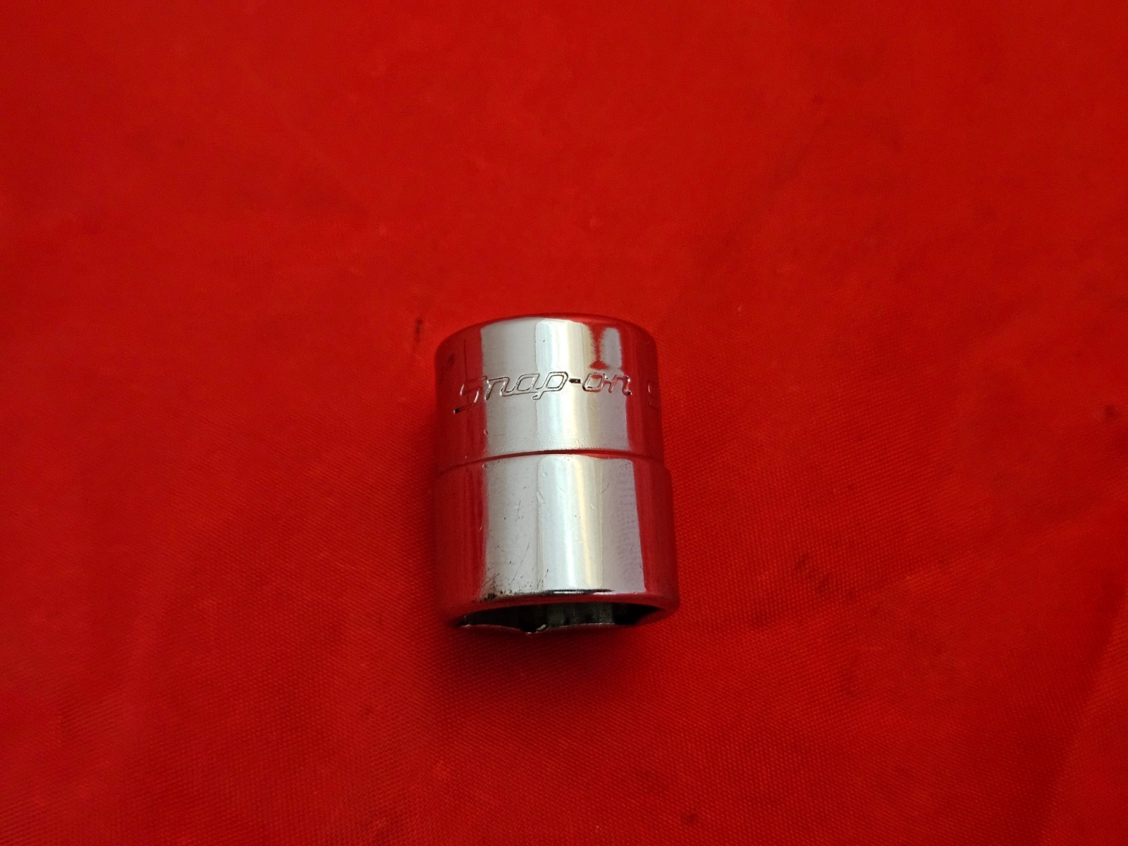 New Logo Snap-on TM18 1/4″ Drive 9/16″ 6 Point Shallow Socket USA SAE 3K