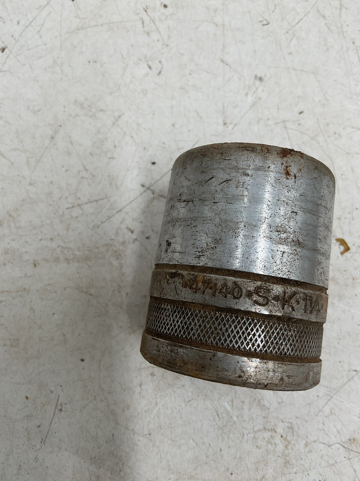 S-K Tools 47140 1-1/4in 3/4″ Drive 12 Point Socket Knurled USA SK Tool