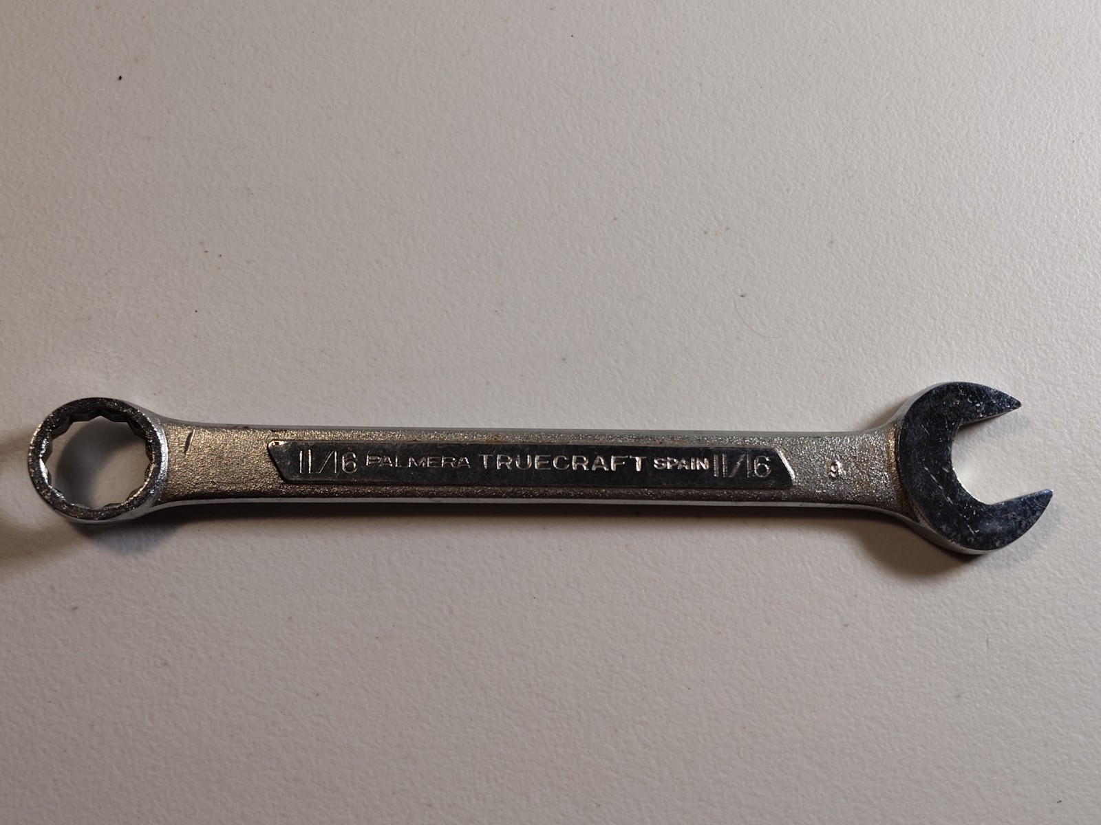 Palmera Truecraft Alloy Steel 11/16″ 12 Point Combination Wrench B106B