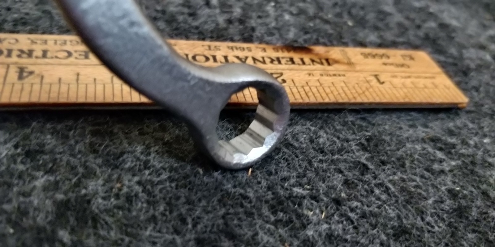 Proto #1725 & #1730 Half Moon Curved Box End Obstruction Wrenches 7/16” -5/8”