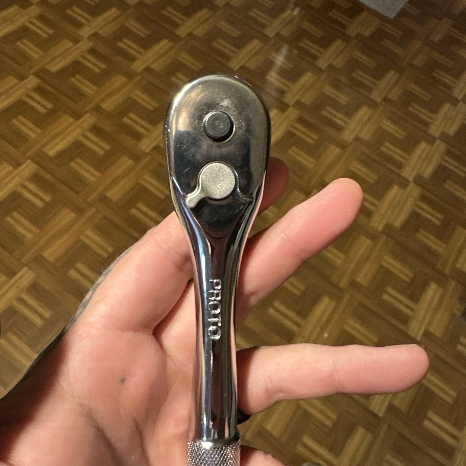 PROTO 5249XLQR 3/8 Drive Quick Release Pearl Head RATCHET USA