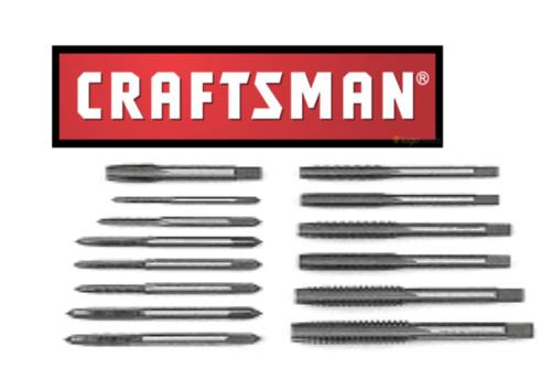 Craftsman Taps / Choose Size, SAE or Metric, New – FAST SHIPPING-DISCOUNT BUY!