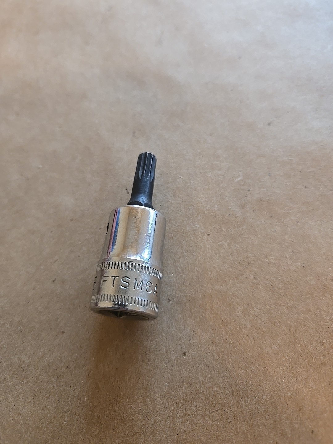 Snap On 3/8″ Drive 6MM Metric Chrome Triple Square Socket USA FTSM6A