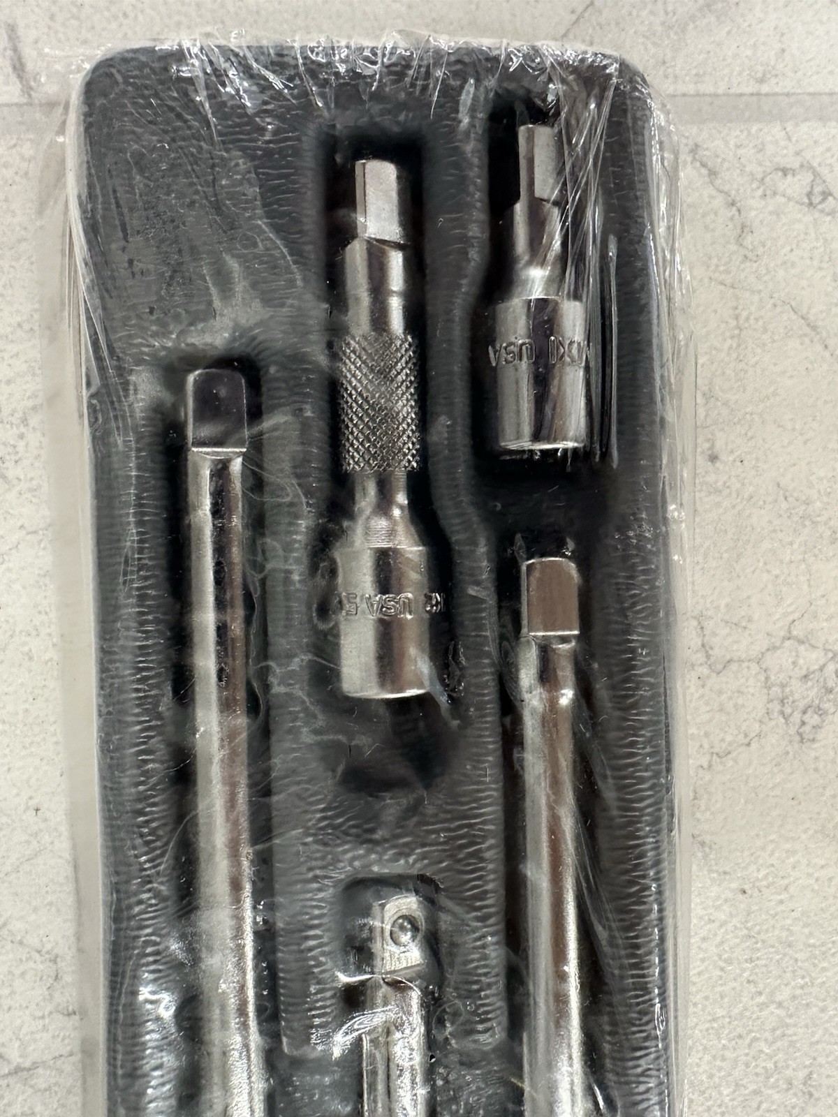 SNAP ON 6PC 1/4» DRIVE KNURLED FRICTION EXTENSION SET 106BTMX