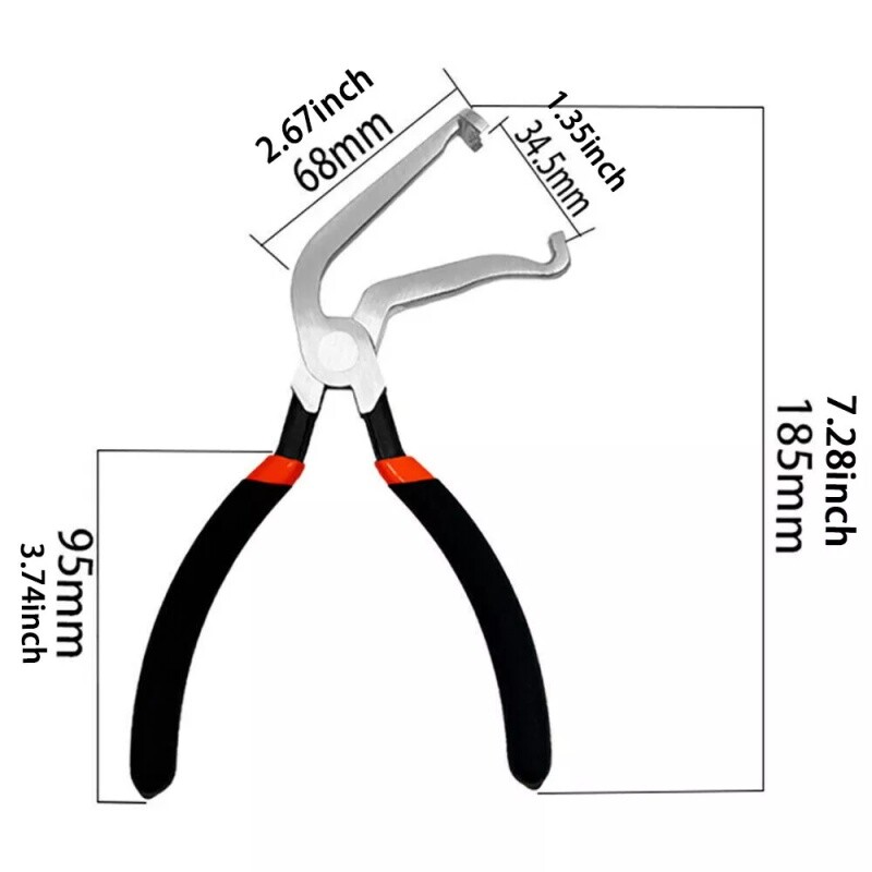 Electrical Disconnect Pliers Fuel Line Clip Spark Plug Removal Repair Tools