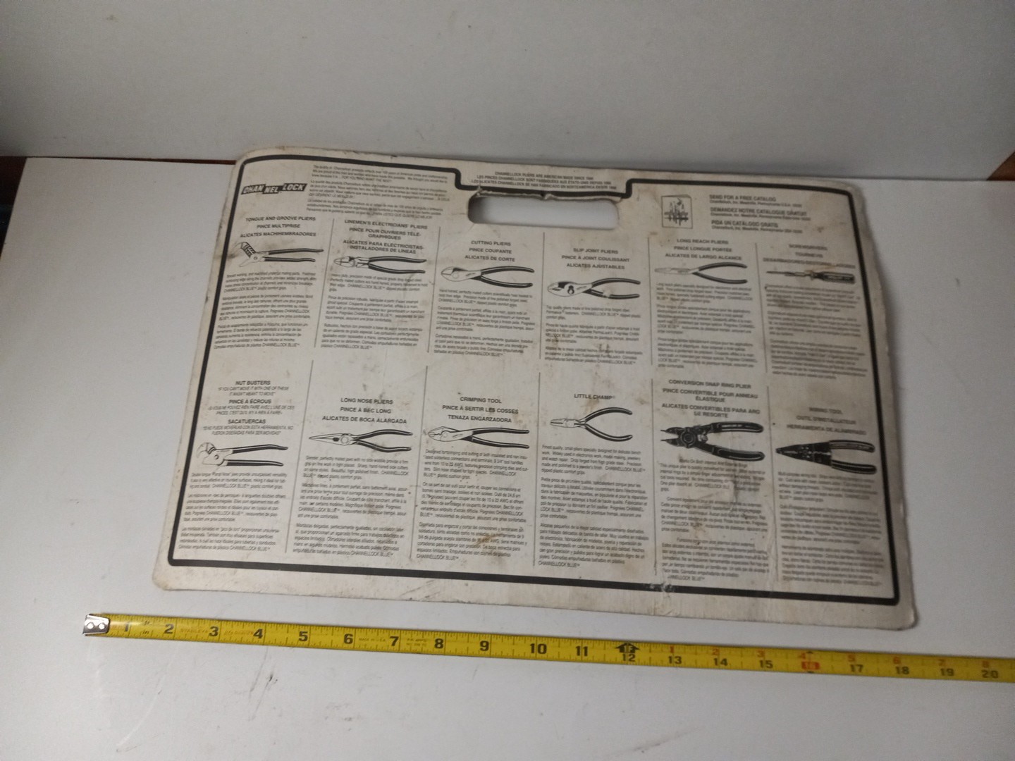 NOS Vintage channellock plier set Racing Series 1980s ( ULTRA RARE )