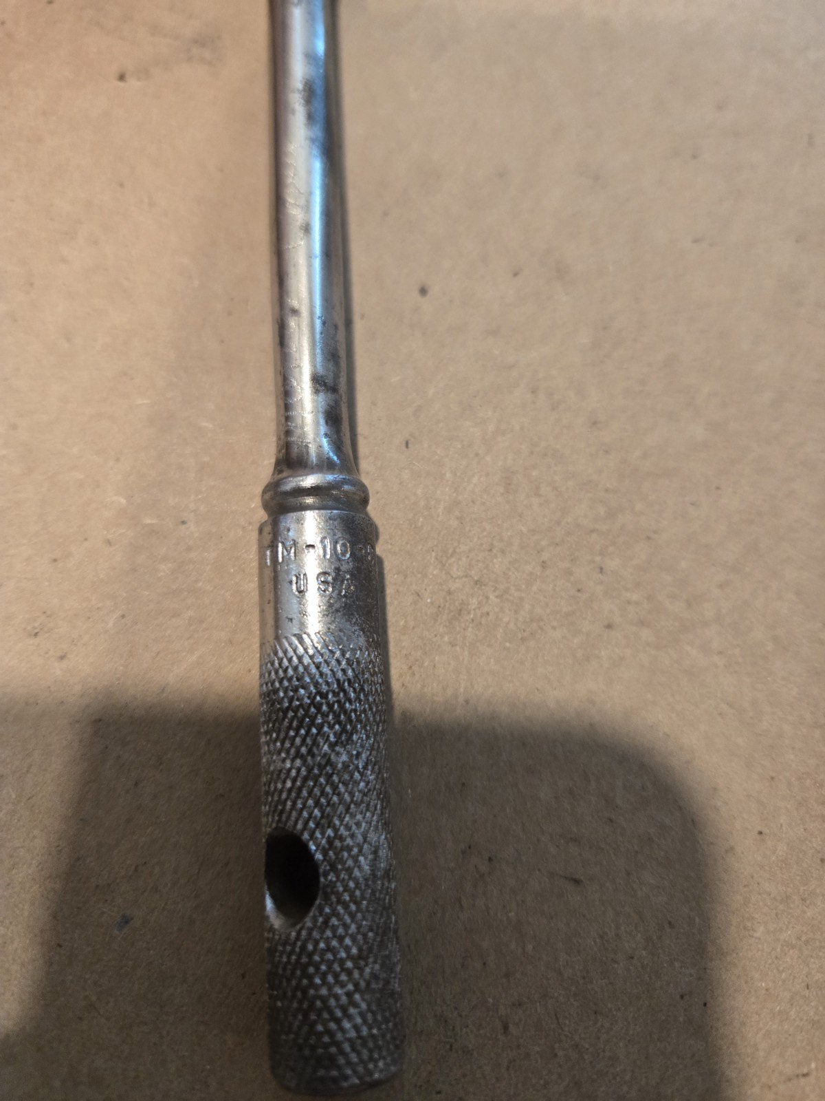 Snap On Vintage 1/4″ Drive 6″ Long Chrome Breaker Bar USA READ AD TM-10-D