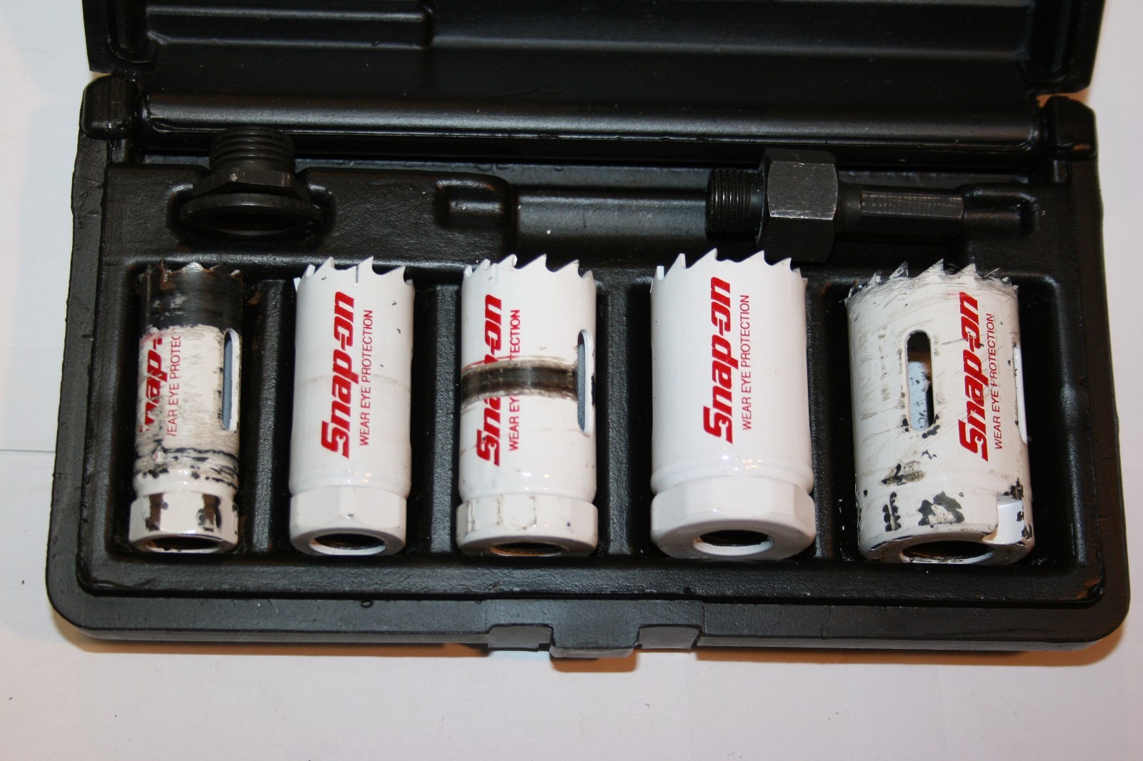SNAP-ON TOOLS 7-PIECE Hole Saw and Arbor KIT 3/4–1-1/4″ LHS606D