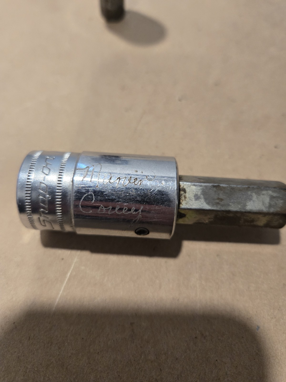Snap On 1/2 Drive 12MM,14MM,17MM,19MM Metric Hex Bit Driver Sockets USA Lot Of 4