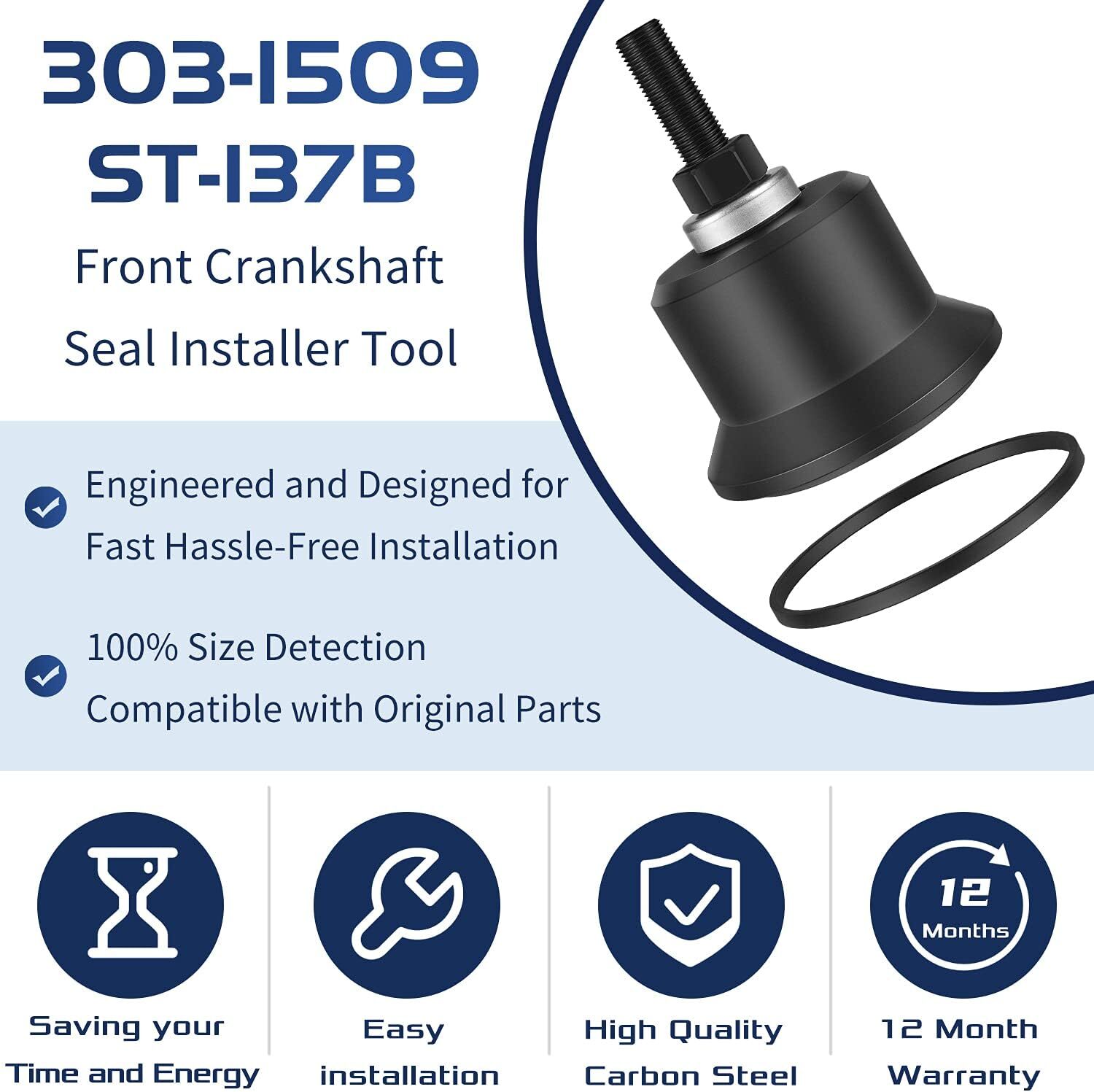 6.7L 303-1509 for Ford F-250/350 /450/550 Front Crankshaft Seal Installer Tool