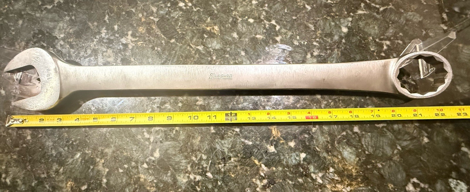 Snap-On OEX52B 1-5/8″ 12-Point SAE Combination Wrench USA Made In 1968 Excellent
