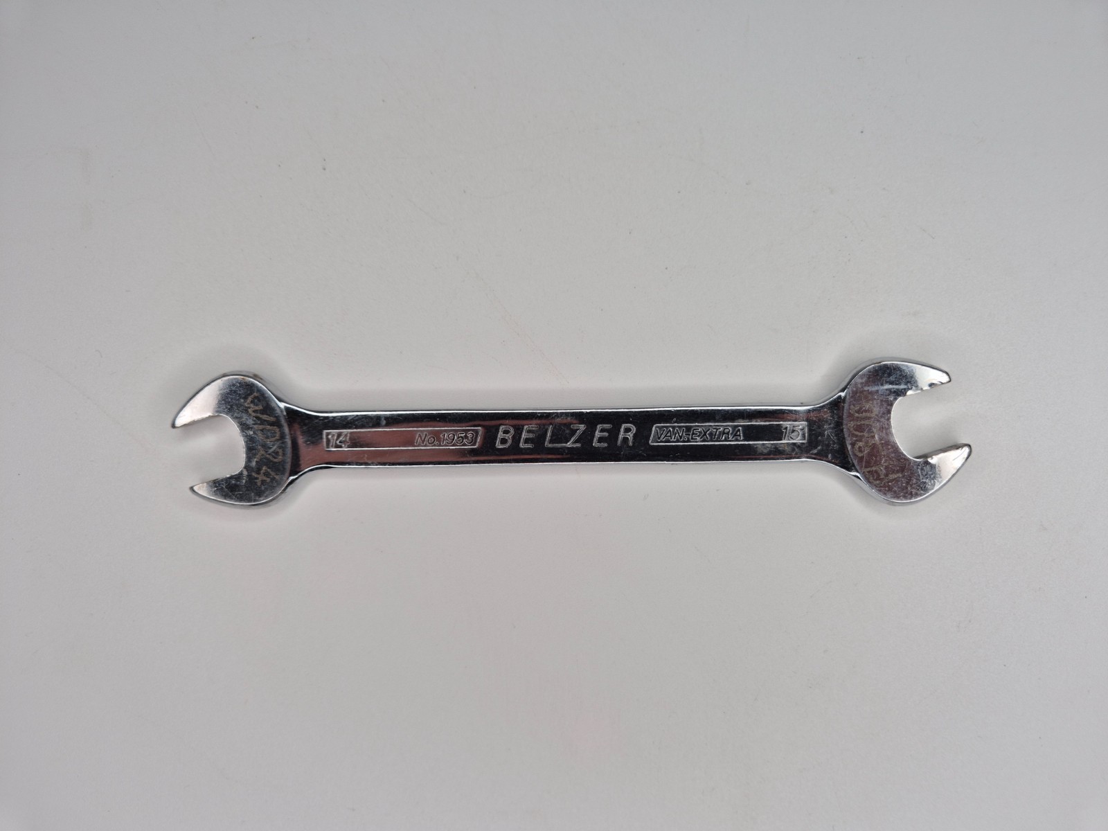 Belzer 1953 Open End Wrench 14 x 15mm Open End Wrench Spanner Germany
