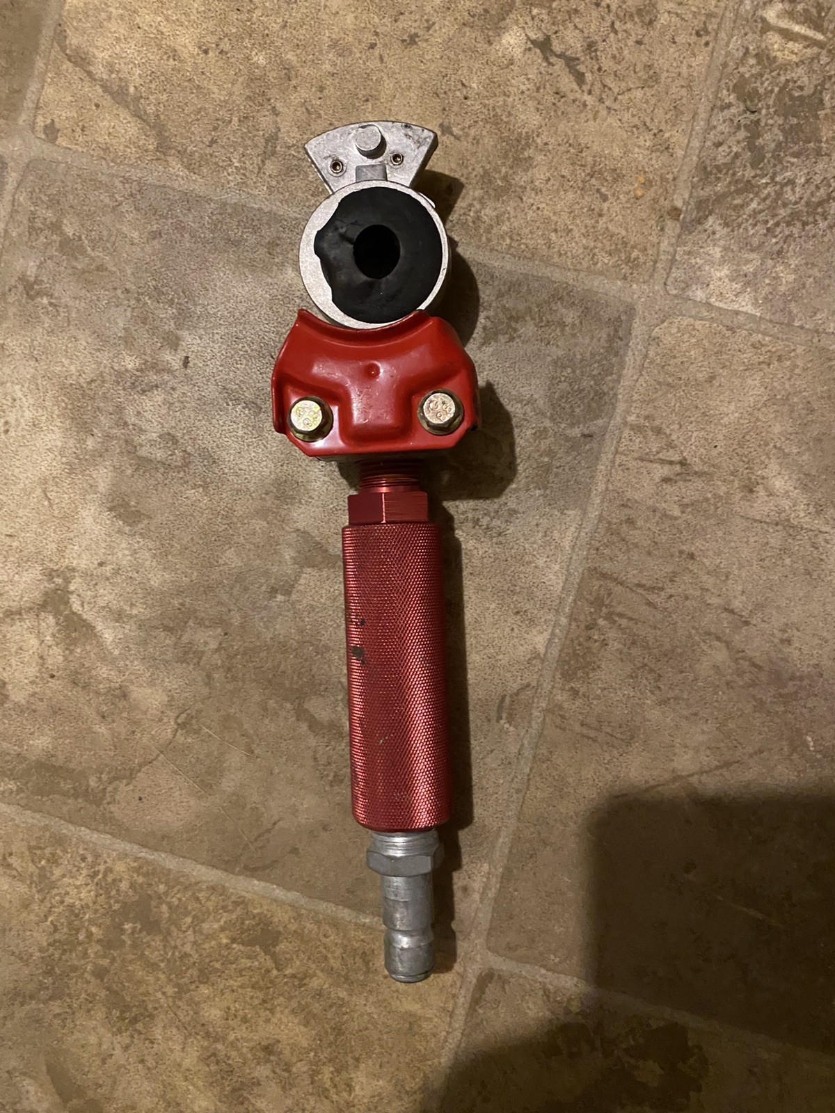 Semi Truck Gladhand Air Brake Test Tool w/Shop Air Coupler Diesel Mechanic Tool.