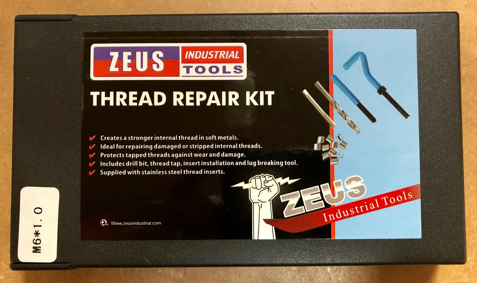 UNC UNF THREAD REPAIR INSERT KIT 12 3/16 1/4 5/16 3/8 1/2 5/8 3/4 HELICOIL SAE