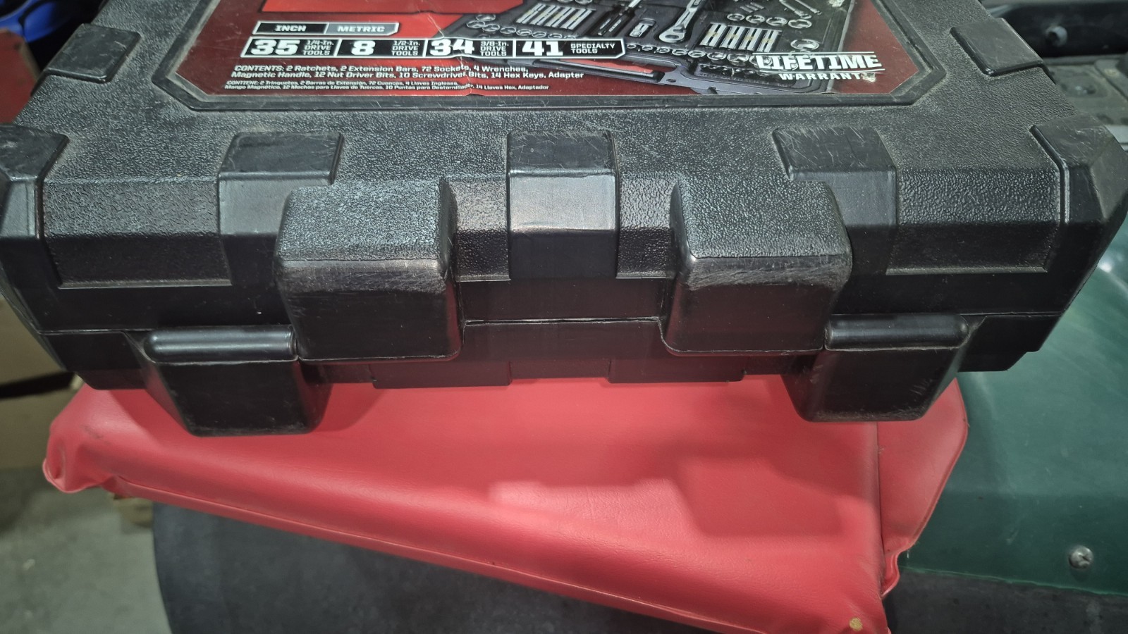 Complete Craftsman 34118 118pc Metric & SAE Socket Set 1/4″ 3/8″ 1/2″ Drive USA