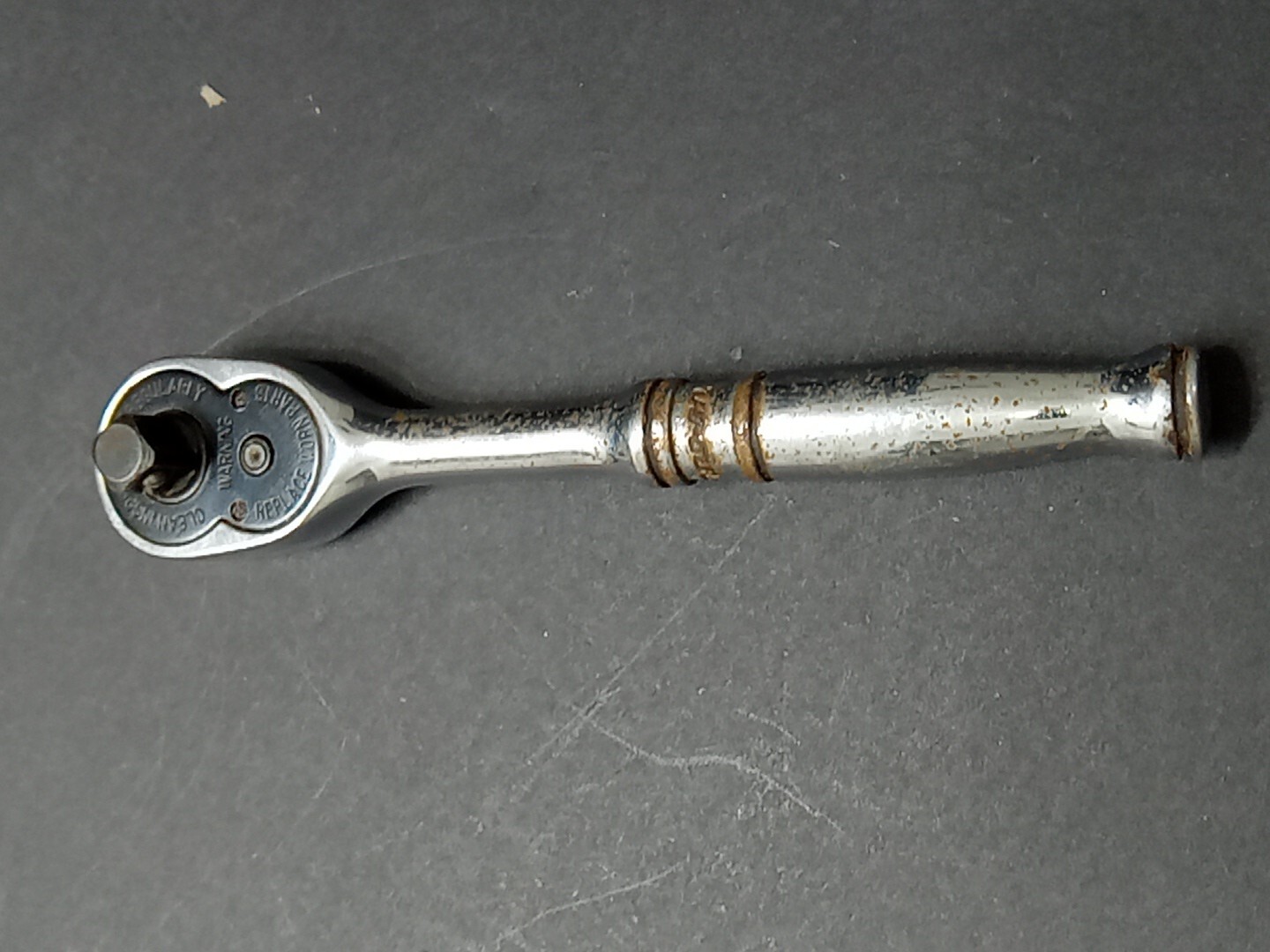 SNAP-ON TM70C 1/4» Drive 4.5″ Ratchet USA free fast shipping