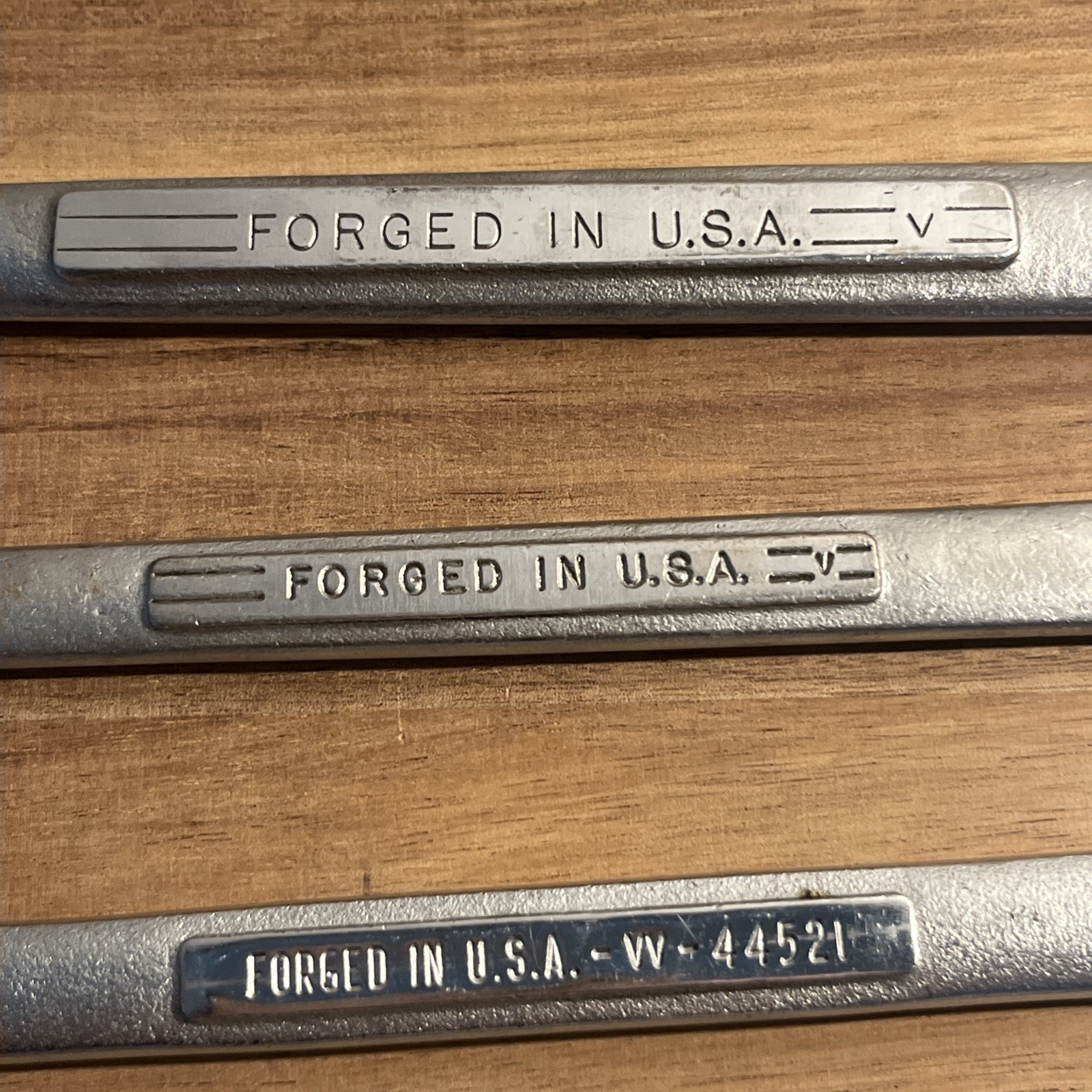 Vtg Craftsman Metric 8 Pc Open End Wrench Set 6mm – 24mm 16 Sizes =V= V, VV