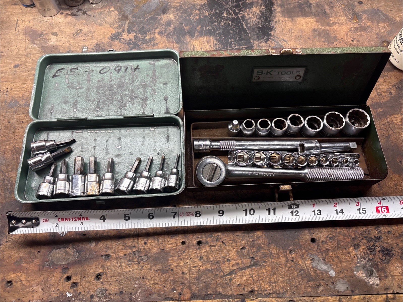 SK Wayne Tools Socket & Ratchet 45170 Set Plus Bonus Items!