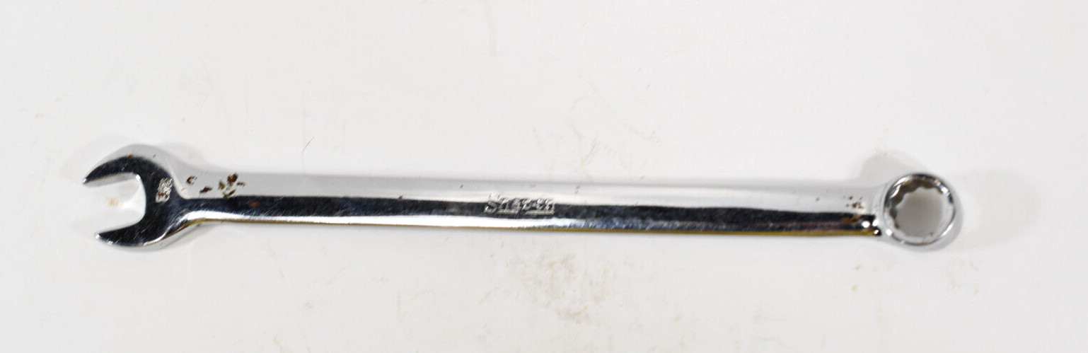 Vintage Snap on OEX12 SAE 3/8 12 Point Combination Wrench USA M495