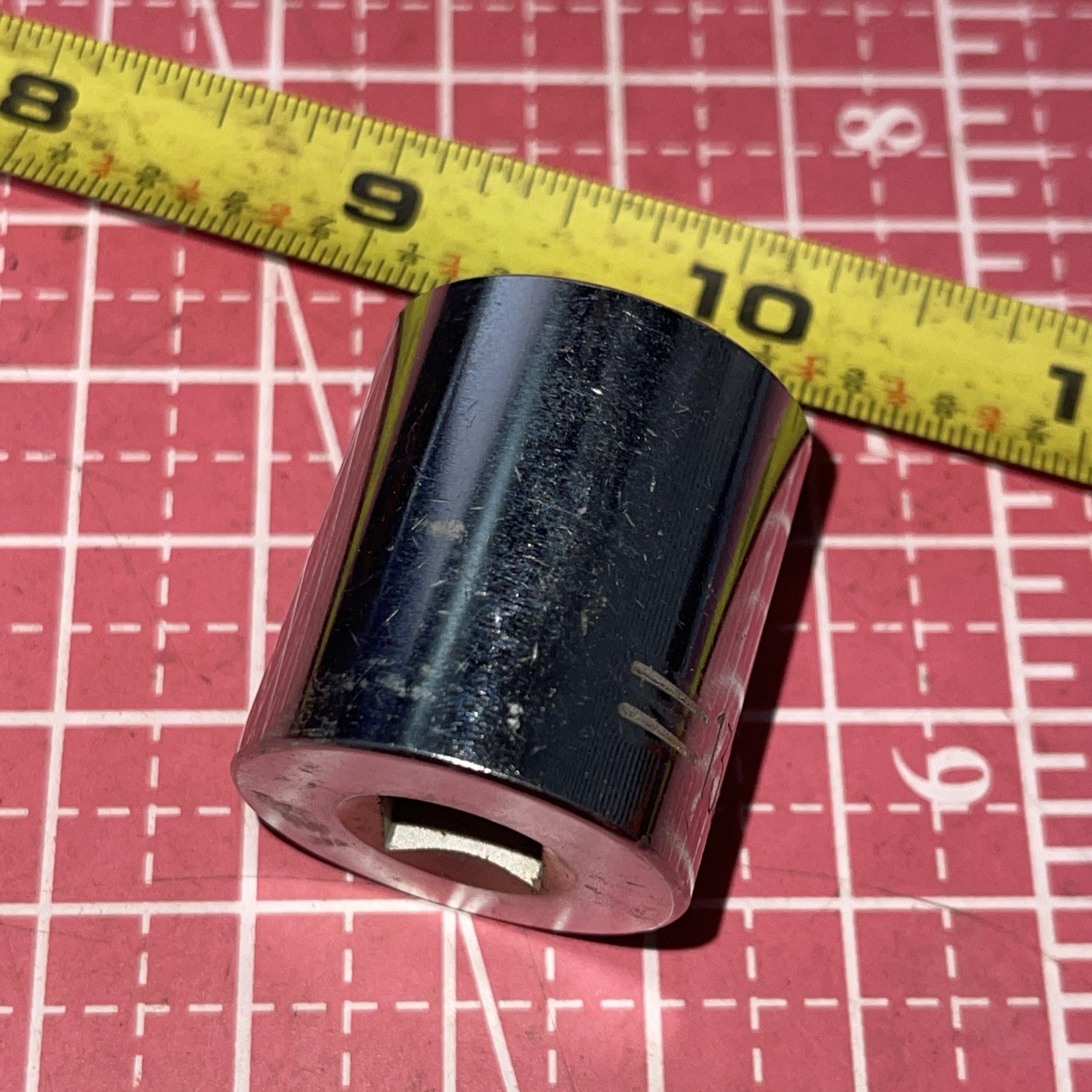 NOS Granco USA 0751 11/16 In SAE 3/8 Drive 12 point Socket Vintage 11/16”