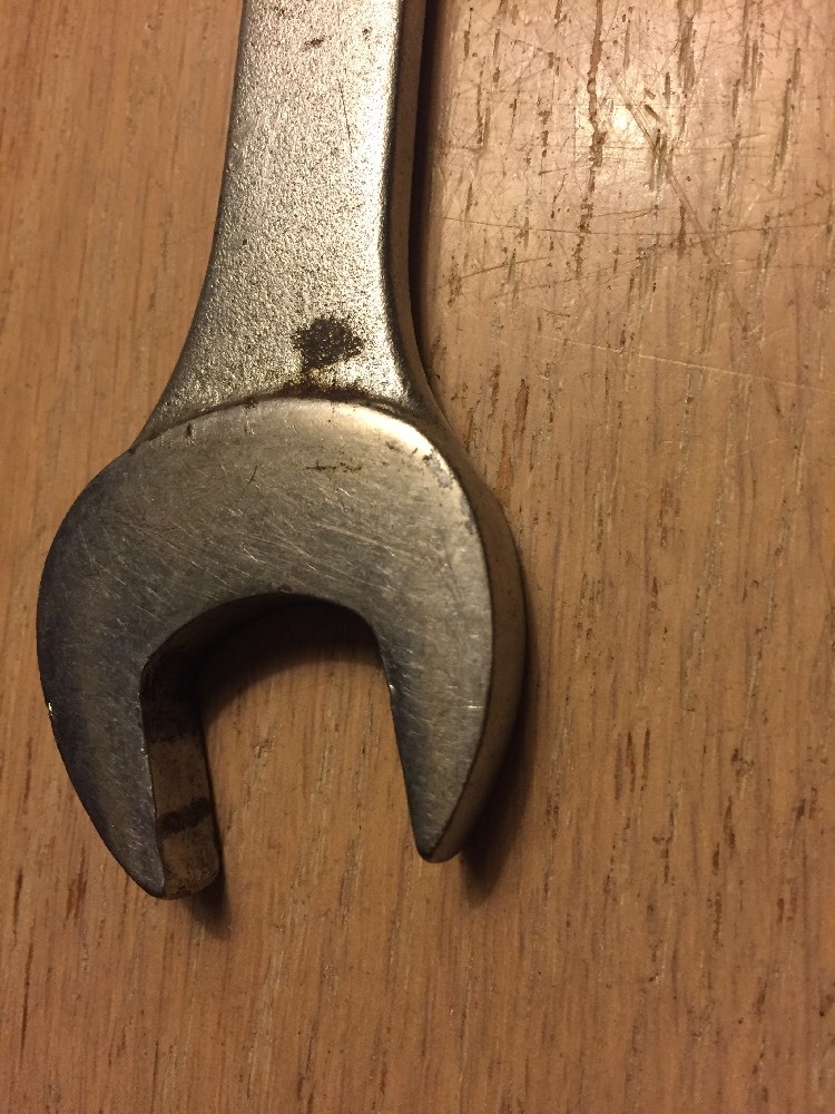 Williams Superrench Tool USA Vintage Open End 25/32-11/16 Wrench 9″Long Free🚢