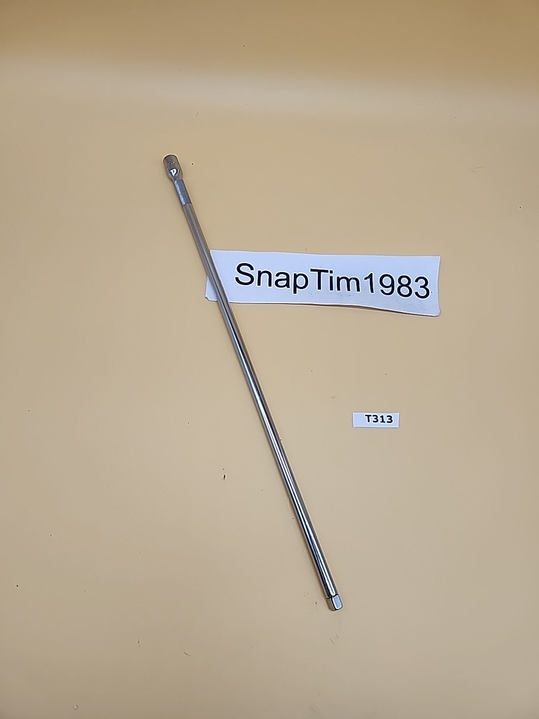 Snap-On Tools TMXK140 14”Long 1/4” Drive Knurled Chrome Socket Extensio