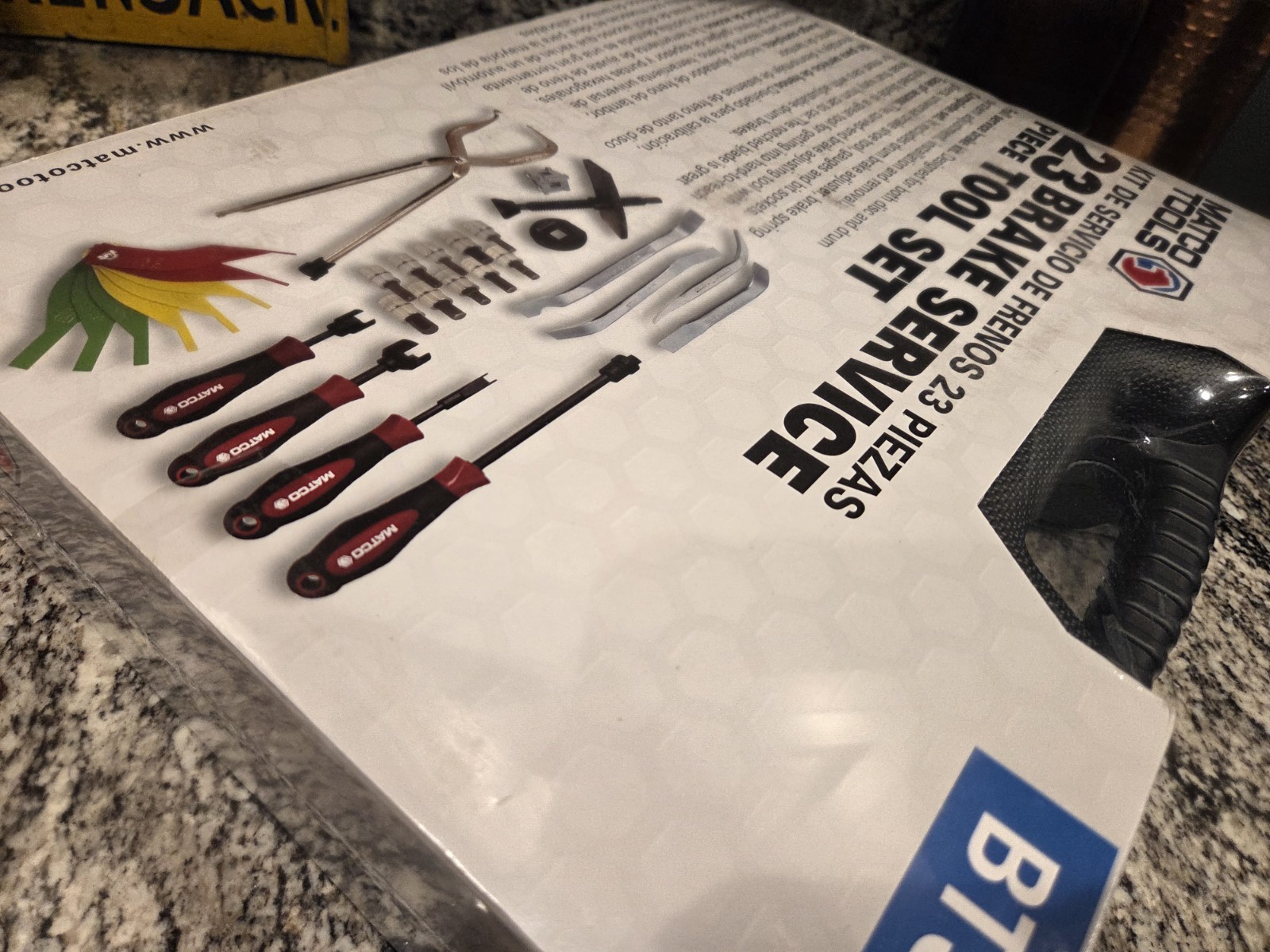 Matco Tools 23 PIECE BRAKE SERVICE TOOL SET – SEALED