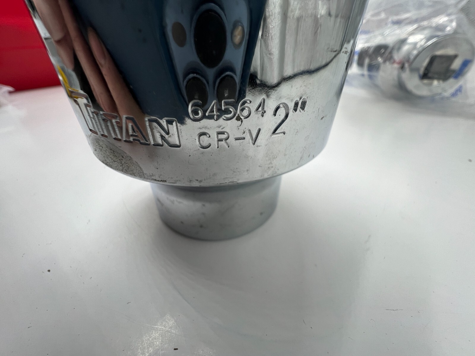 Titan Genuine OEM 64564 3/4 Inch Drive x 2 Inch 12-Point SAE Socket – Chrome