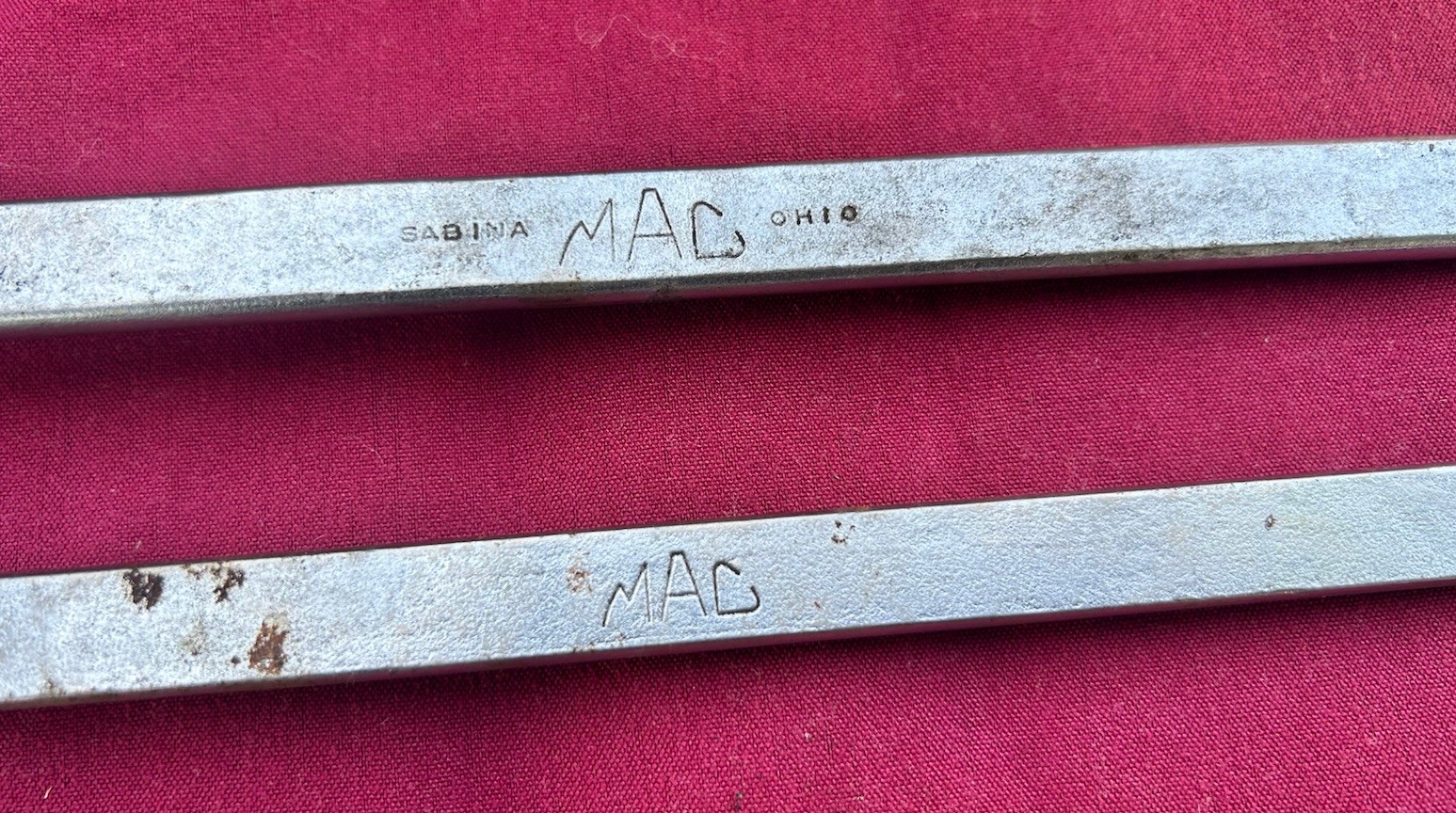 MAC Tools Double Box End Long Handle Wrenches 15/16 x 1”~ 13/16 x 7/8” SAE Sizes