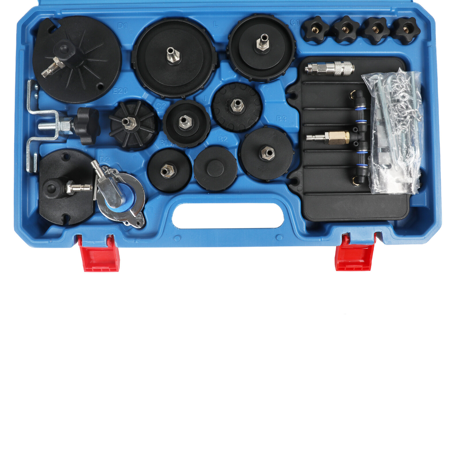 Master Cylinder Adapter Set Brake Fluid Bleeding Tool Brake Bleeder Adapter Kit