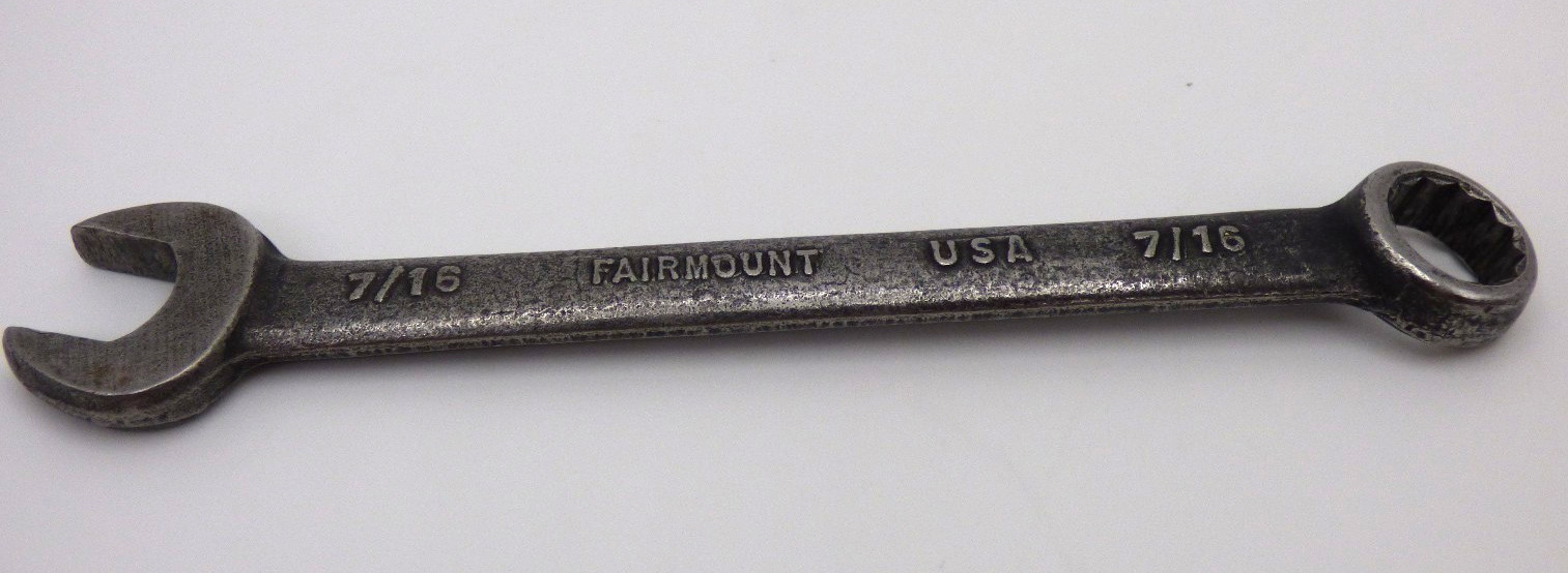 Fairmount Tools – Vintage SAE 7/16 Combination Wrench