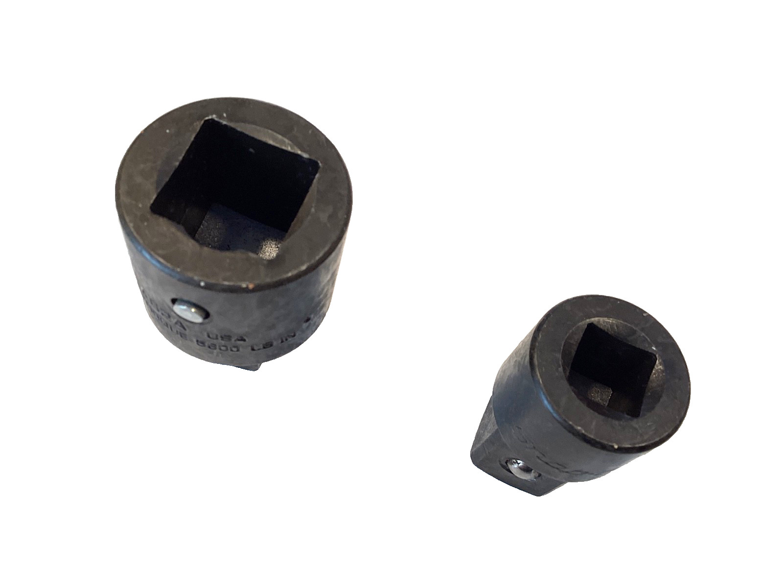 Snap On NEW 2 Piece Socket Adapter Set GLA62A 3/4” to 1/2” GLA12B 1/2” To 3/4”