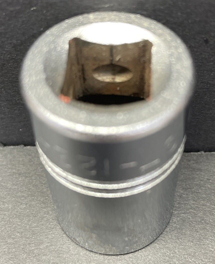 3/4″ Vulcan Shallow Socket, 6 Point, 1/2″ Drive, Made In USA, Free US Ship