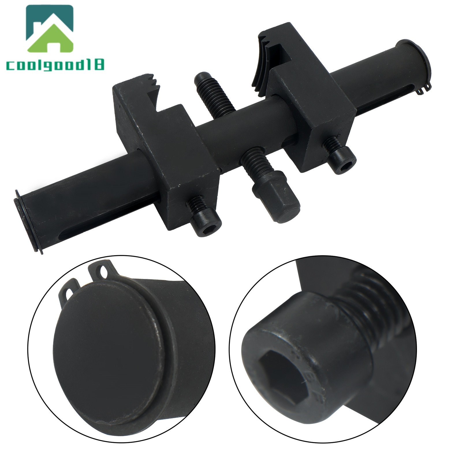 New Universal Puller For Ribbed Drive Pulley Crankshaft Remover Tool Kit