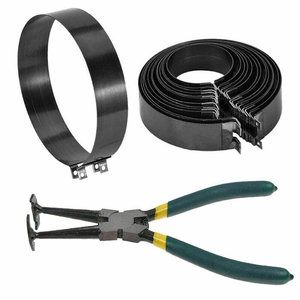 Automotive Auto Engines Piston Ring Compressor Tools Set with Pliers & 14 Bands