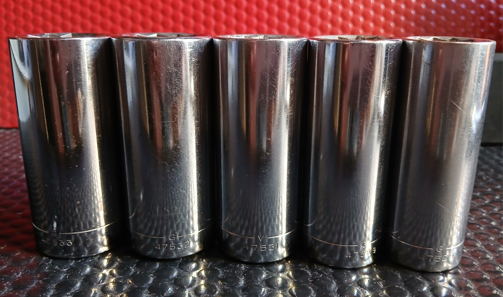 🇺🇸 CRAFTSMAN 1/2″ Dr SAE 15pc Deep Socket & Rachet Set: 9/16″ to 1-1/8, 12-pt