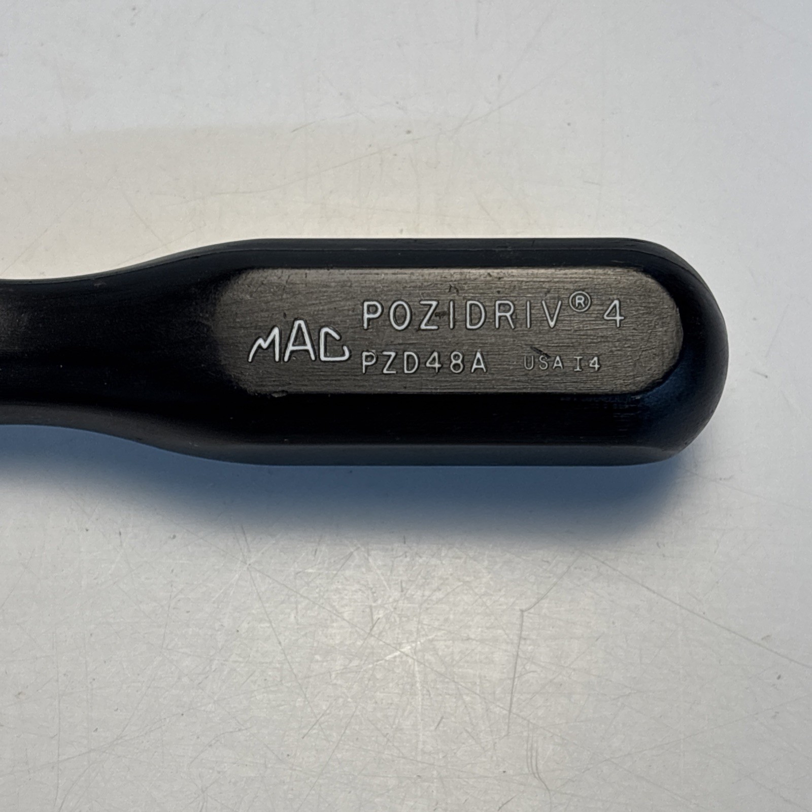 Vintage MAC Tools PZD48A Pozidriv #4 Screwdriver USA Long Shaft