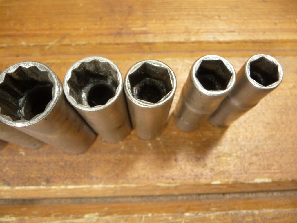 Vintage Thorsen 3/8″ Dr Deep Socket Lot Set 8pc