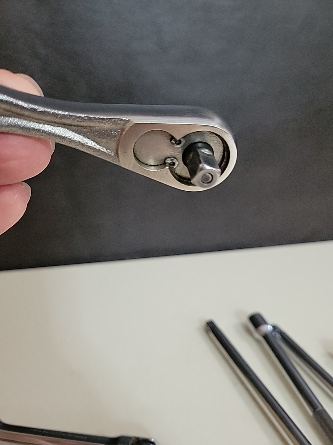 CRAFTSMAN Quick Release 1/4″ Drive Ratchet Wrench 44807 A-Ae,and Ext. 8pcs.1/4″d