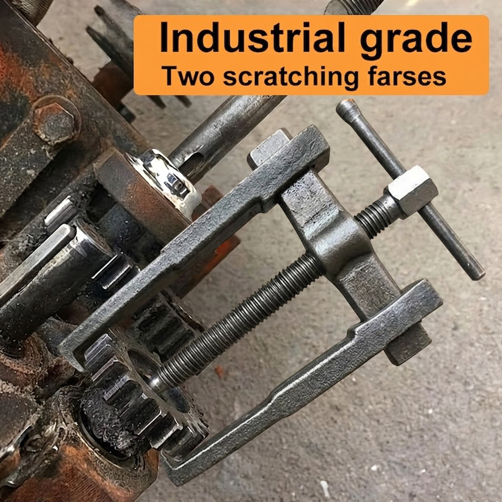 3 in Industrial Two-Jaw Puller – Bearing & Gear Removal for Mechanical Repairs