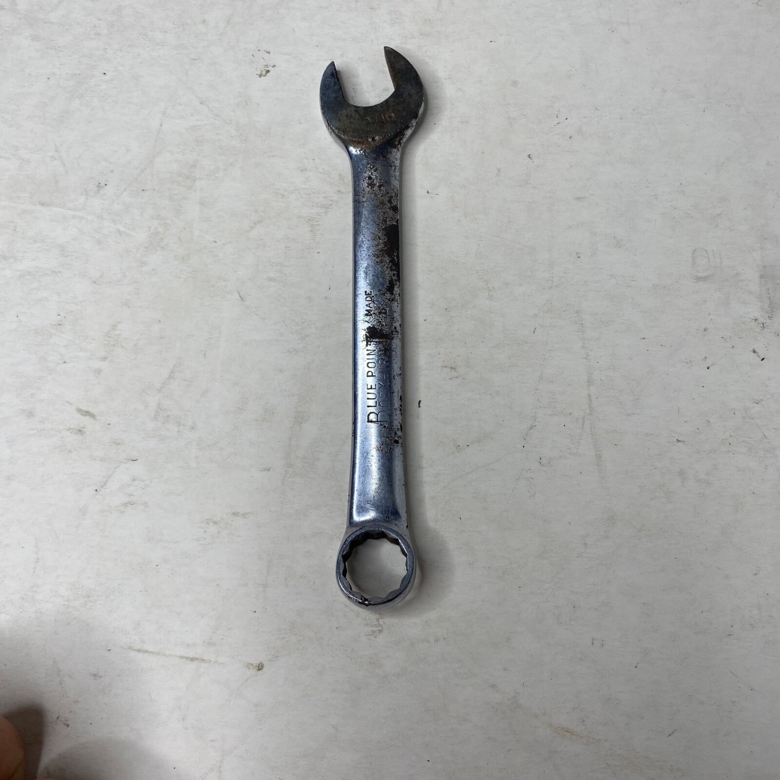 Blue-Point Lot OEX20 5/8″, + OEX-180 9/1 12-point Combination Chrome Wrench USA