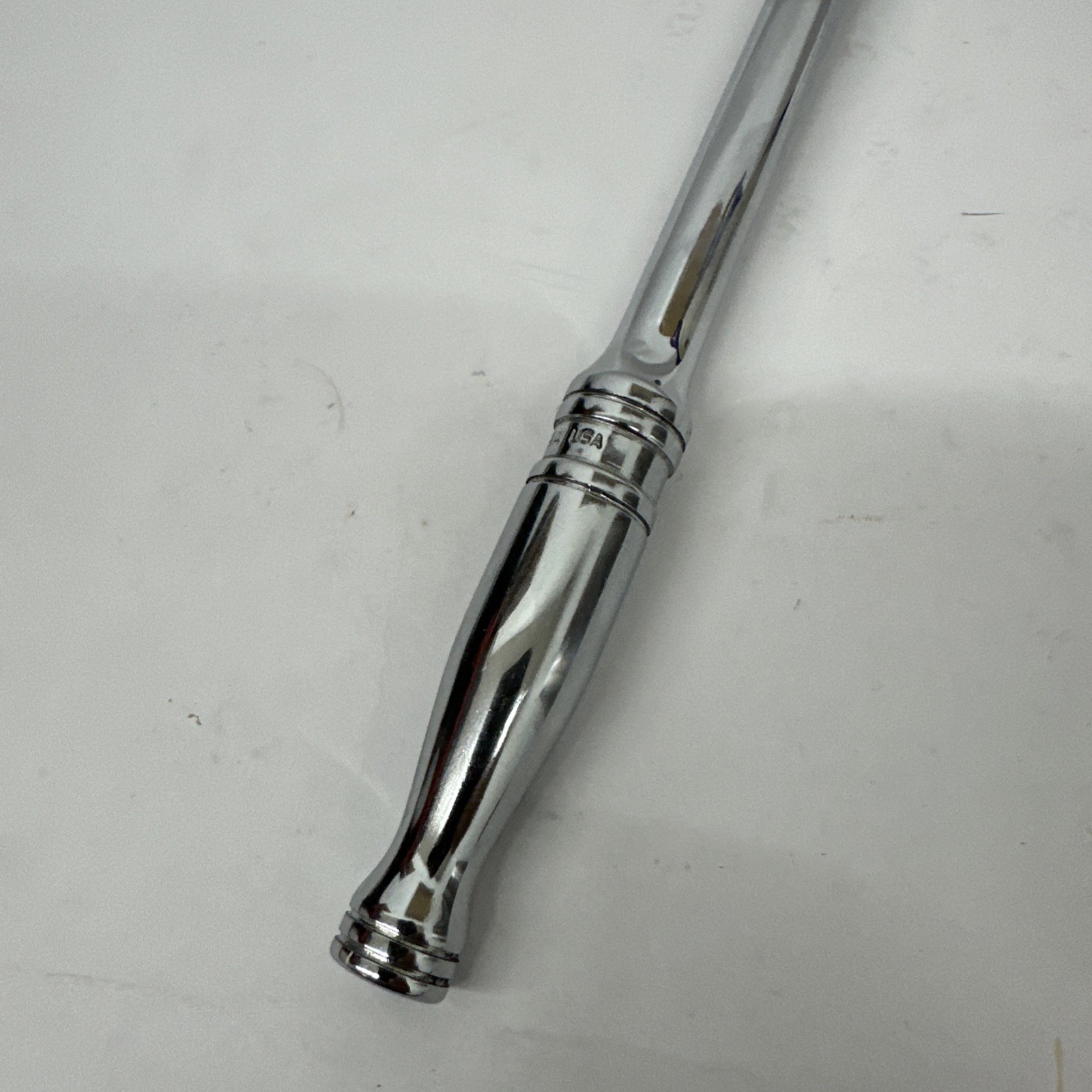 Snap-On Tools F731A 3/8″ Drive Long Handle Flex Head Ratchet Chrome Made In USA